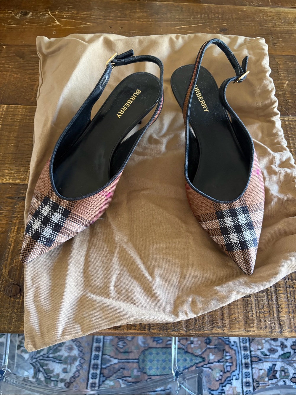 Burberry Summer Kitten Heel